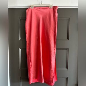 Old Navy Coral Maxi Skirt